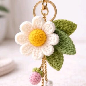 Sun Flower Keychain | Any colors Available Â